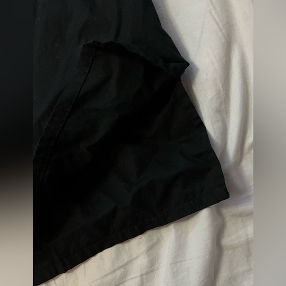 Calvin Klein Black and White Casual Button Down Shirt - Picture 5 of 6